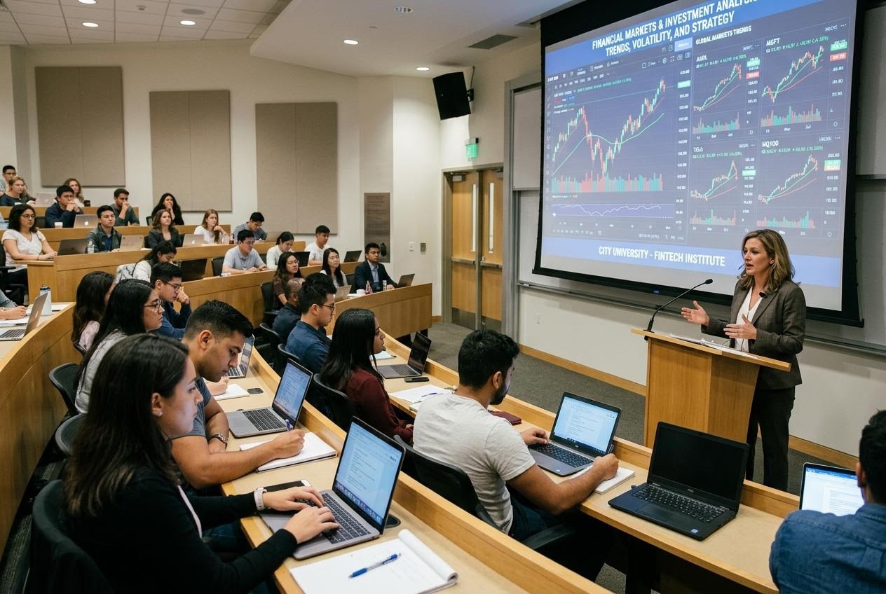 株式市場の講義風景